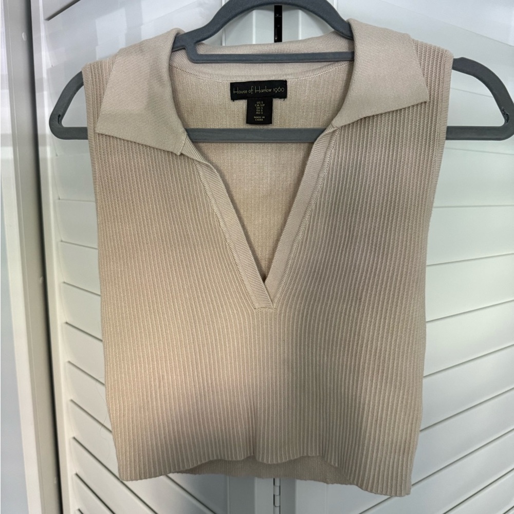 House of Harlow knit crop